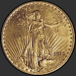 аверс 20 dolarů (USA) 1913 "USA - 20 Dollars / 1913 - St. Gaudens $20 1913"