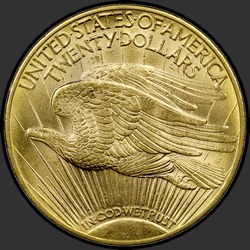 реверс 20 dollari (USA) 1913 "USA - 20 Dollars / 1913 - MS"