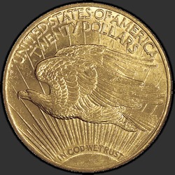 реверс 20 долара (САД) 1913 "USA - 20 Dollars / 1913 - MS"