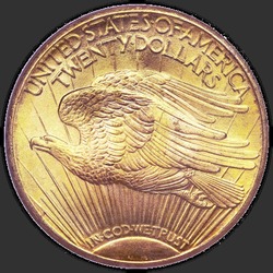 реверс 20 dollars (US) 1924 "USA - 20 Dollars / 1924 - MS"
