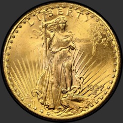 аверс 20 dollar (vereinigte Staaten von Amerika) 1927 "USA - 20 Dollar / 1927 - MS"