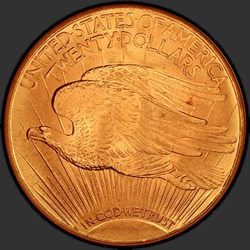 реверс 20 dolarů (USA) 1927 "USA - 20 Dollars / 1927 - MS"