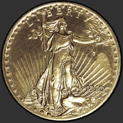 аверс 20 dollars américains 1910 "USA - 20 Dollars / 1910 - PF"