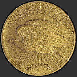 реверс 20 δολάρια (ΗΠΑ) 1912 "USA - 20 Dollars / 1912 - PF"