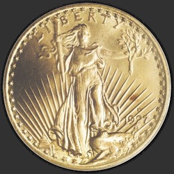 аверс 20 dolarů (USA) 1927 "USA - 20 Dollars / 1927 - St. Gaudens $20 1927"