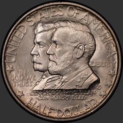 аверс 50¢ (half) 1937 "USA - 50 Cents (Half Dollar) / 1937 - D BOONE MS"