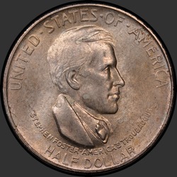 аверс 50¢ (half) 1936 "USA - 50 Cents (Half Dollar) / 1936 - S CINCINNATI MS"