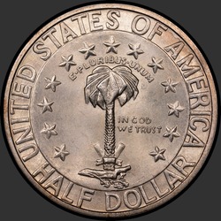 реверс 50¢ (half) 1936 "USA - 50 Cents (Half Dollar) / 1936 - D COLUMBIA MS"