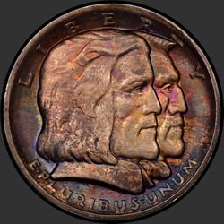 аверс 50¢ (half) 1936 "USA - 50 Cents (Half Dollar) / 1936 - LONG ISLAND MS"