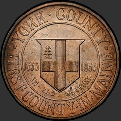 аверс 50¢ (half) 1936 "USA - 50 Cents (Half Dollar) / 1936 - YORK MS"