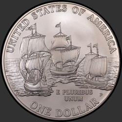 реверс 1$ (buck) 2007 "USA - 1 Dollar / 2007 - Modern Commemorative 2007"