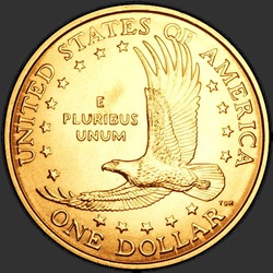 реверс 1$ (бак) 2006 "США - 1 долар / 2006 - { "_": "D"}"
