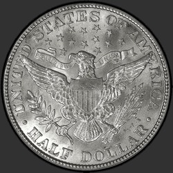 реверс 50¢ (half) 1909 "USA - 50 Cents (Half Dollar) / 1909 - Barber Half Dollar 1909"