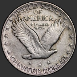 реверс 25¢ (quarter) 1929 "USA - Quarter / 1929 - Standing Liberty Quarter 1929"