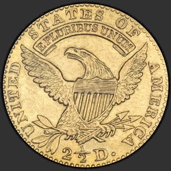реверс 2.5ドル 1826 "USA - 2.5 Dollars / 1826 - Early $2.50 1826"