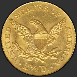 реверс 2.5 Dollars 1859 "USA - 2.5 Dollars / 1859 - Liberty Head $2.50 1859"