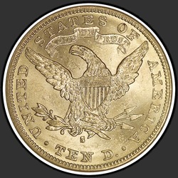 реверс  1889 "ראש ליברטי 10 $ 1889 / S"