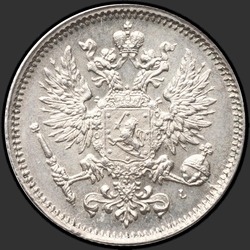 реверс 50 δεκάρα 1890 "50 пенни 1889-1893 для Финляндии"