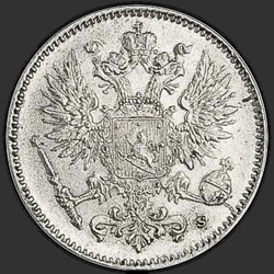 реверс 50 Cent 1915 "50 Pfennig 1907-1916 für Finnland"