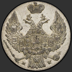 реверс 10 grosze 1840 "10 грошей 1840 года MW. "