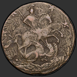 реверс 4 cent 1762 "4 копейки 1762 года. "
