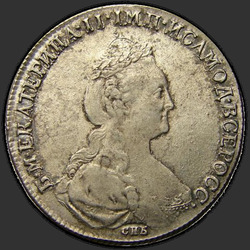 реверс 1 ruble 1778 "1 рубль 1778 года СПБ-ФЛ. "