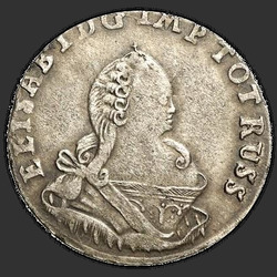 реверс 6 centus 1760 "6 грошей 1760 года. "
