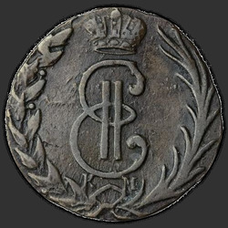 реверс Dan 1770 "Денга 1770 года "Сибирская монета" "