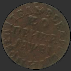 реверс 1 kopeck 1715 "1 penni 1715 MD."