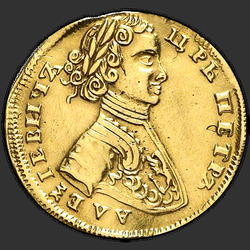аверс 1 chervonetz 1706 "1 ducat 1706."