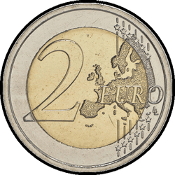 реверс 2€ 2016 "100 Years since the Birth of Paul Keres"