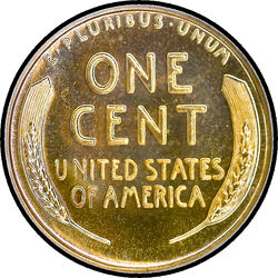 реверс 1¢ (penny) 1956 ""