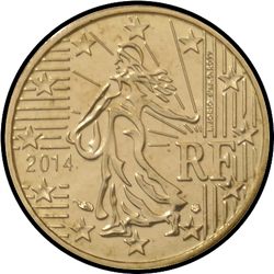 аверс 50 cents (€) 1999 ""