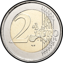 реверс 2€ 2004 ""