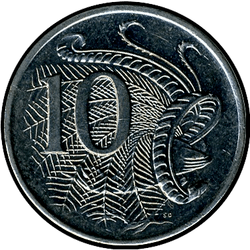 реверс 10 cents 1999 ""