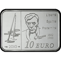 реверс 10€ 2010 "Painter - Georges Braque"