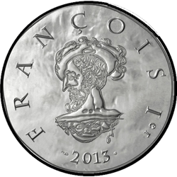 аверс 10€ 2013 "Re e presidenti - Francesco I di Francia"