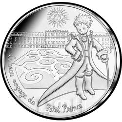 аверс 10 евро 2016 "Маленький принц - Версальский дворец"