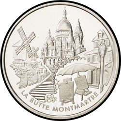 аверс 1½€ 2002 "Montmartre"