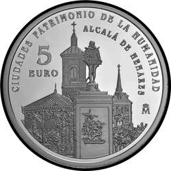 реверс 5€ 2014 "Alcalá de Henares"