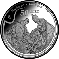 реверс 50 евро 2011 "Эль Греко"