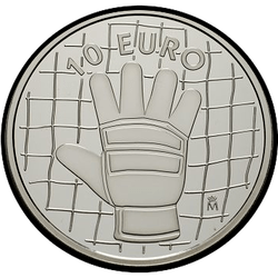 реверс 10€ 2002 "Воротар ворота"