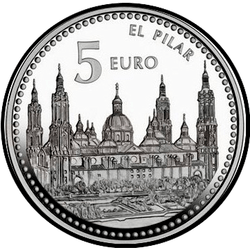реверс 5€ 2011 "سرقسطة"
