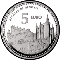 реверс 5€ 2012 "Segovia"