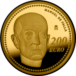 реверс 200 euro 2014 "Manuel de Falla"