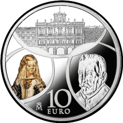 реверс 10€ 2018 "Baroque and Rococo"