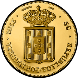 реверс 5€ 2013 "María II"