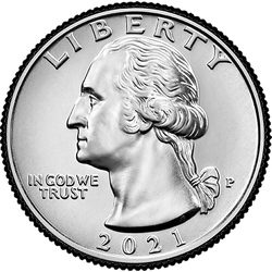 аверс 25¢ (quarter) 2021 "USA - Quarter / 2021- D"