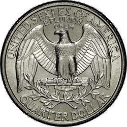 реверс 25¢ (quarter) 1998 "USA - Quarter / 1998 - P"