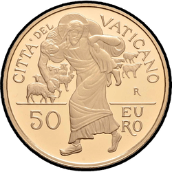 аверс 50€ 2016 "Anno Santo della Misericordia"